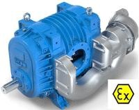 Насос вакуумный JUROP HELIX 220 ATEX, левое вращение, гладкий вал