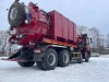 Автоцистерна вакуумная илососная АВИ 18+2 на КАМАЗ NEO 8x4 (Jurop DL-400)