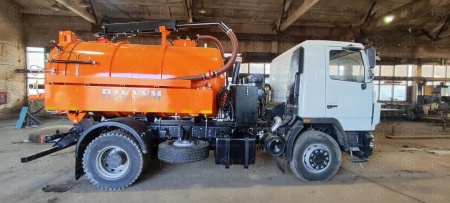 Автоцистерна вакуумная илососная АВИ-8 на МАЗ 5340 (Jurop PN-130)