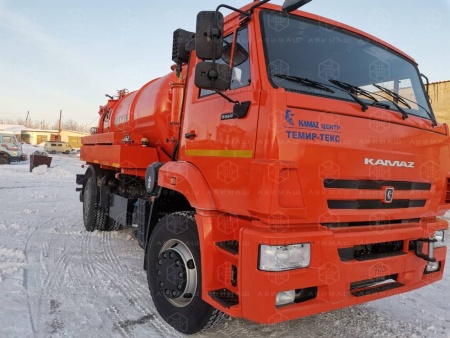 Автоцистерна вакуумная илососная АВИ-8/1 на КАМАЗ 53605 (Jurop PNR-124)