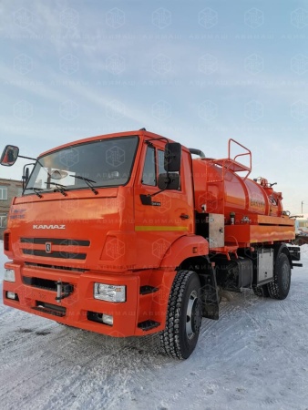 Автоцистерна вакуумная илососная АВИ-8/1 на КАМАЗ 53605 (Jurop PNR-124)