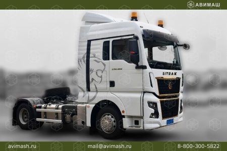 Седельный тягач SITRAK 6x4 (LNG), 430 л.с., МКПП, 1250