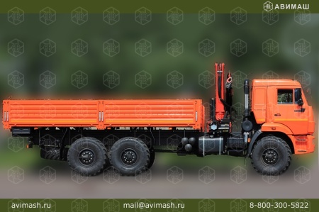 Бортовой автомобиль КАМАЗ 43118 с КМУ Palfinger PK-23500А