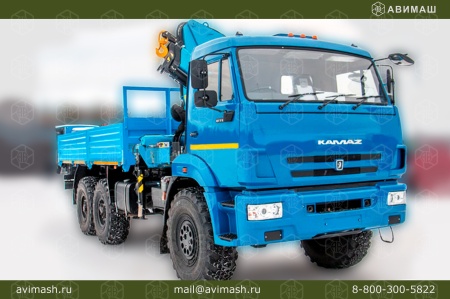 Бортовой Камаз 43118 с КМУ ИМ-240