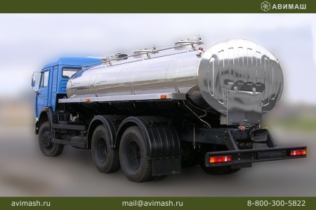 Автоцистерна для питьевой воды АВИМАШ АЦПТ-9,5 на шасси КАМАЗ 65115