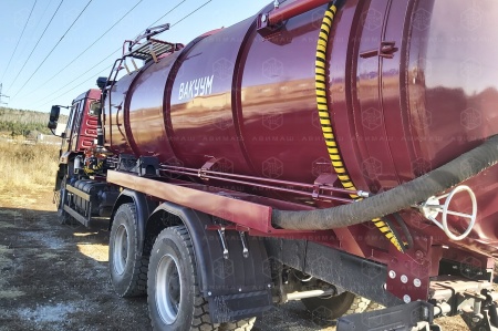 Автоцистерна вакуумная АВ-20 на КАМАЗ 6520 (СПО VN-124Z)