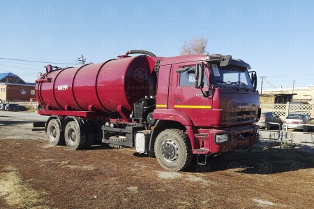 Автоцистерна вакуумная АВ-20 на КАМАЗ 6520 (СПО VN-124Z)