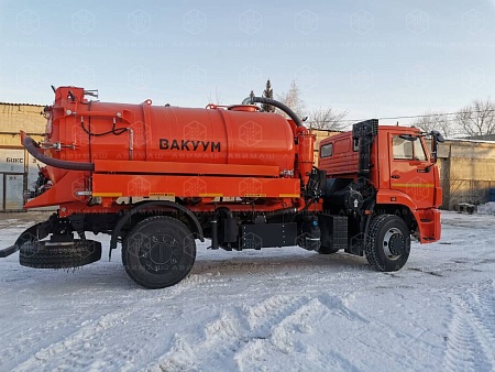 Автоцистерна вакуумная илососная АВИ-8/1 на КАМАЗ 53605 (Jurop PNR-124)