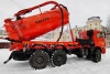 Автоцистерна вакуумная илососная АВИ-10 на КАМАЗ 43118 (Jurop PNR-124)