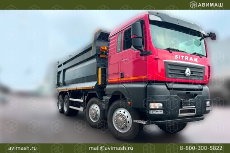 Самосвал SITRAK (8x4) C7H-F, 25 куб.м., 480 л.с., МКПП+рет, c ЭПГВ, R24